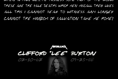 Wallpapers   Cliff Burton By HaruhiSuzumiyaSan On DeviantArt