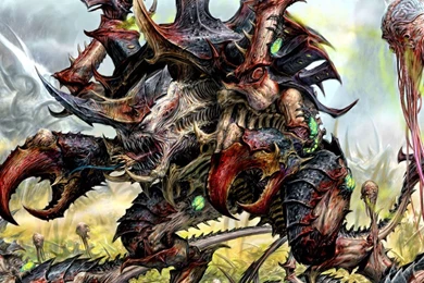 100 Carnifex (wh40k) VS Saber (fate /zero)