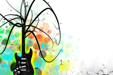 Guitar Designs Art Wallpapers   Free Hd Wallpapers