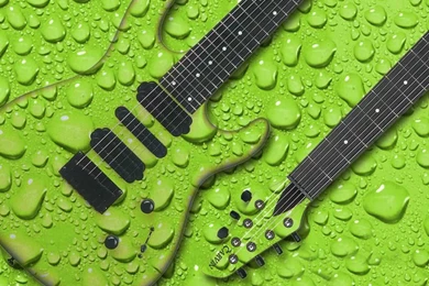 Art Wallpapers Water Guitar Hd