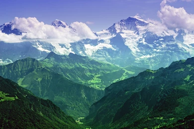 The Mighty Jungfrau: Bernese Alps, Switzerland [3840x2160 ...