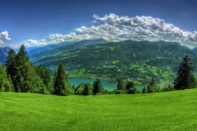 House In The Alps Wallpapers