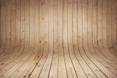 Wooden Curved Floor HD Wallpapers