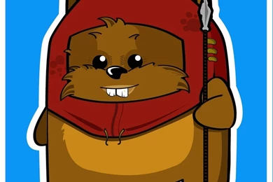 DeviantArt: More Like +Chibi Ewok   Commission 1+ By Kitsune999