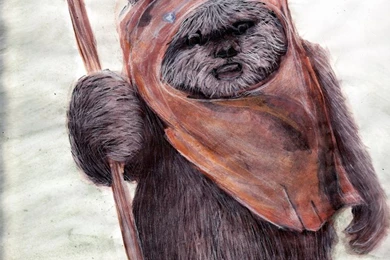 Ewok ing Around By Rosiesnotred On DeviantArt