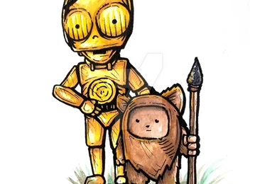 Ewok Jedi By J Jim On DeviantArt