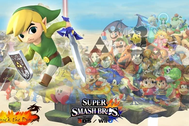 SSB4 Wallpapers Toon Link By Mazznick On DeviantArt