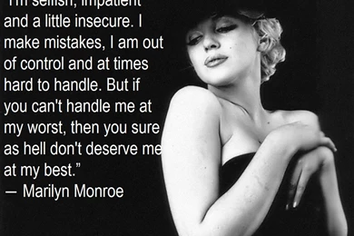 Marilyn Monroe Quotes Wallpapers