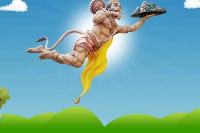 1280x1024 Lord Hanuman