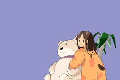 Cute Cartoon Girl Wallpaper, iPad Backgrounds, Best iPad Wallpapers ...