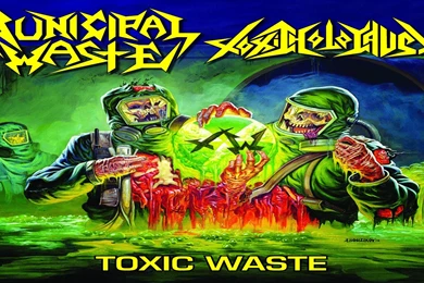 Municipal Waste/Toxic Holocaust 01 Trapped In The Sites ...
