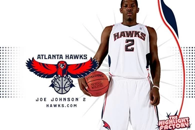 Atlanta Hawks NO.2 Joe Johnson Desktop 15   Wallcoo.net