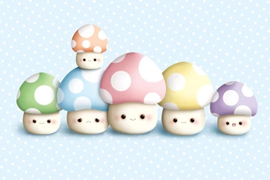 Adorable Mushroom   Flikie Wallpapers