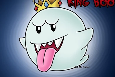 King Boo By Mr  Paper On DeviantArt