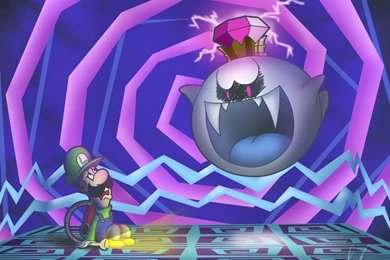Luigi VS King Boo::.. Ver 2 By SrPelo On DeviantArt