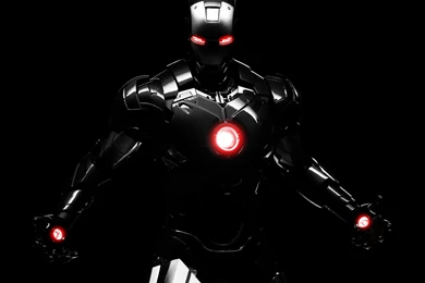 Cool Iron Man In Black In HD For Wallpapers   Wallpapers In HD