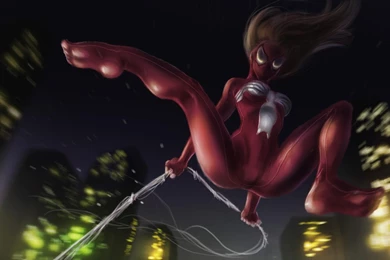 Comics Peter Parker Ultimate Spider woman Jessica Drew Wallpapers ...