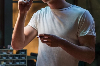 Download Peter Parker In Laboratory Wallpapers For iPhone 4