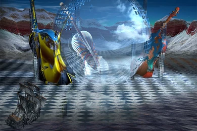 Lost Beauty Of Disharmony: Surreal Art print, Poster, Book ...