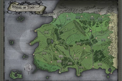 Coast, Maps, Wheel Of Time :: Wallpapers