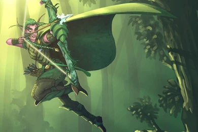 More Night Elf Hunter   Finish By RobertFriis On DeviantArt