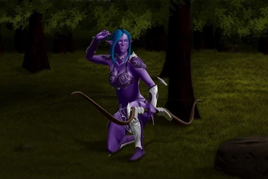 Night Elf Hunting By Jr248 On DeviantArt