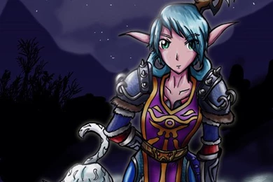 Night Elf Hunter By Cin Skywind On DeviantArt