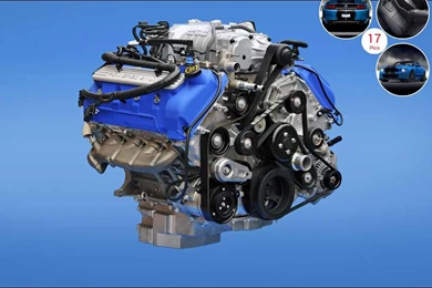 2013 Ford Mustang Shelby GT500   Engine