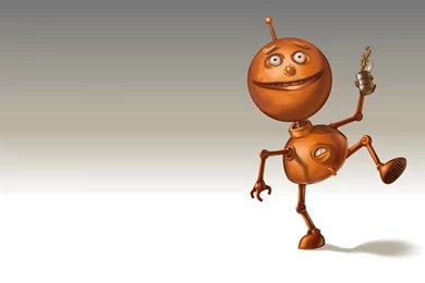 Pocket Drunken Robot < 3D Art < Gallery < Desktop Wallpapers